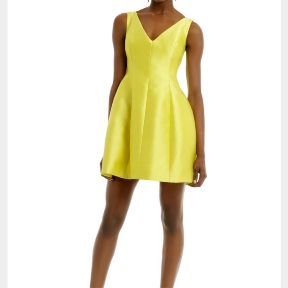 Kate Spade Green Pleated Mini Dress for Wedding Guest